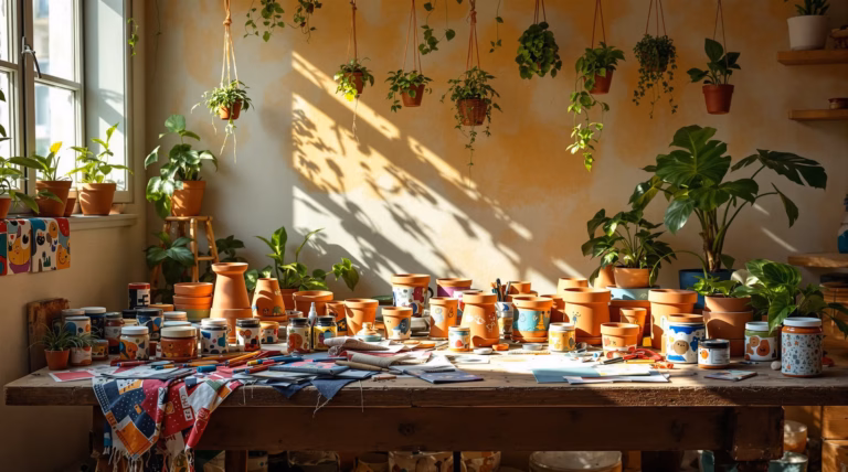 Übertöpfe selber machen: Kreative DIY-Anleitungen für jeden Stil