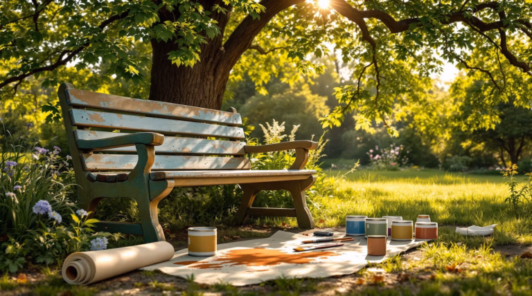 Gartenbank streichen: Schritt-für-Schritt Anleitung und Tipps