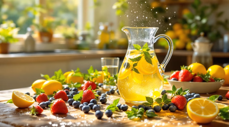 Limonade selber machen: Einfache Rezepte für erfrischende Getränke