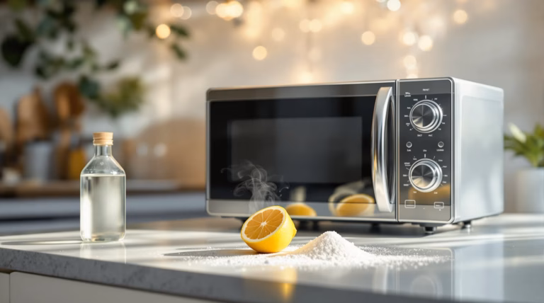 Mikrowelle sauber machen: 5 effektive Tipps für strahlende Sauberkeit